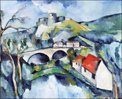 En 1907, Vlaminck entre dans sa priode Czannienne. Cette toile  Les Andelys  est-elle de lui ?