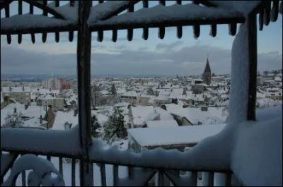 Quel animal est visible sur les armoiries de la ville de Guret ?