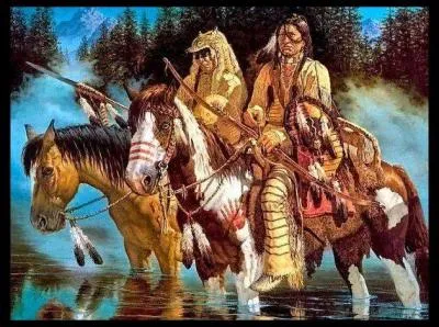 Quel peuple d'Amrindiens s'est tabli en Amrique du Nord bien avant l'arrive des premiers conquistadors espagnols ?