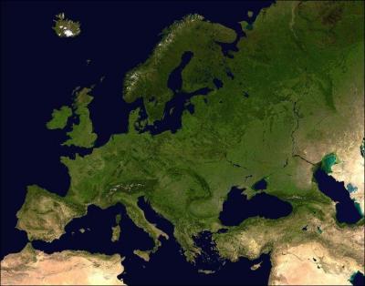 L'Europe n'est pas strictement un continent puisqu'elle n'est pas compltement entoure d'eaux. Quelle est l'intruse parmi les limites de l'Europe ?