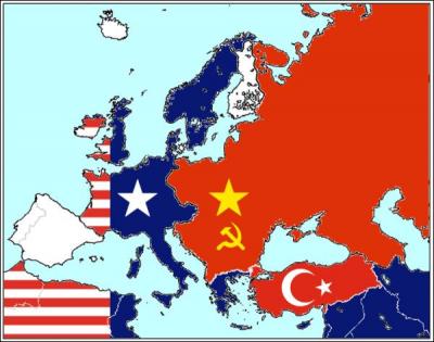 En 1945, dans quel tat se trouvait l'Europe ?