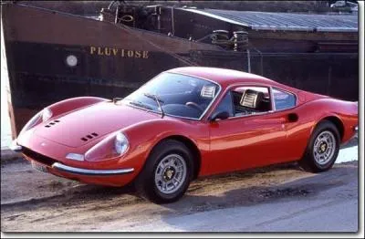 Dans quelle s�rie ou film, cette Dino Ferrari a-t-elle �t� utilis�e ?