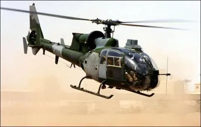 Dans quelle s�rie ou film, cette Gazelle d'a�rospatiale SA341G a-t-elle �t� utilis�e ?