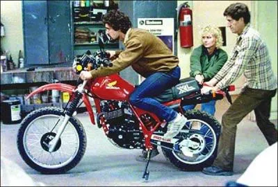 Dans quelle s�rie ou film, cette Honda XL 500 a-t-elle �t� utilis�e ?