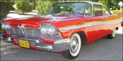 Dans quelle s�rie ou film, cette Plymouth Fury 1957 a-t-elle �t� utilis�e ?