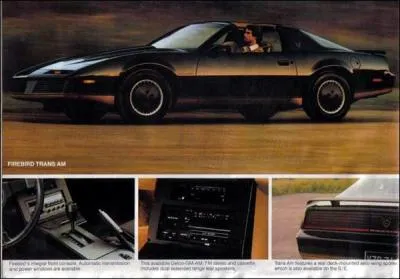 Dans quelle s�rie ou film, cette Pontiac Firebird Trans Am a-t-elle �t� utilis�e ?