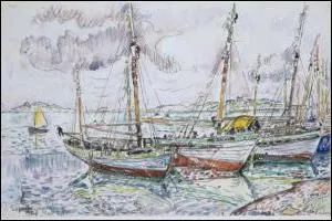 Qui a peint L'le aux moines ?