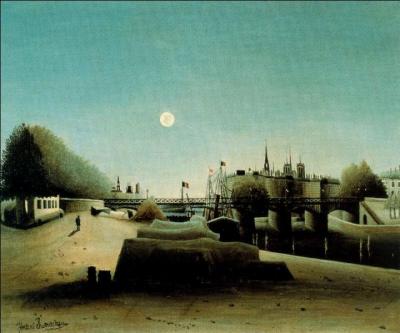 Qui a peint Vue de l'le Saint-Louis depuis le port Nicolas ?