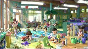 Dans Toy Story 3, comment s'appelle la garderie o vont les jouets ?