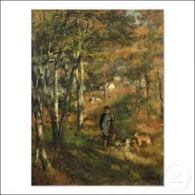 Qui a peint Jules Le Coeur dans la fort de Fontainebleau ?