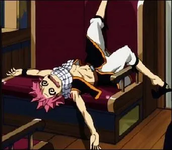 Natsu a le mal :