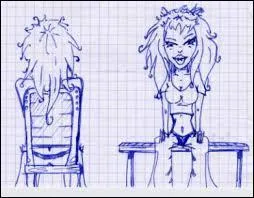 Le contraire de derrire ?