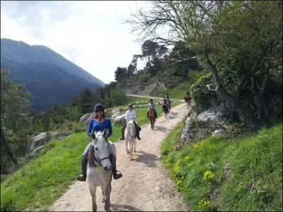 Dans une monte, il faut se mettre :