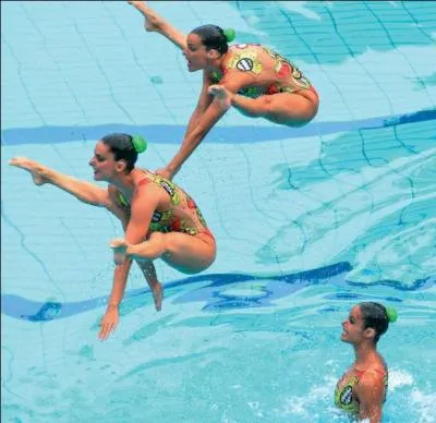 Comment s'appelle cette action en natation synchronise ?
