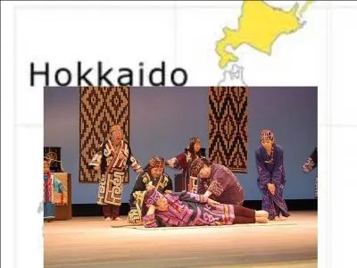 De quelle le, la danse traditionnelle ainu est-elle originaire ?