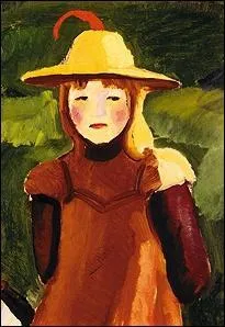 Qui a peint Fille de paysan au chapeau de paille ?