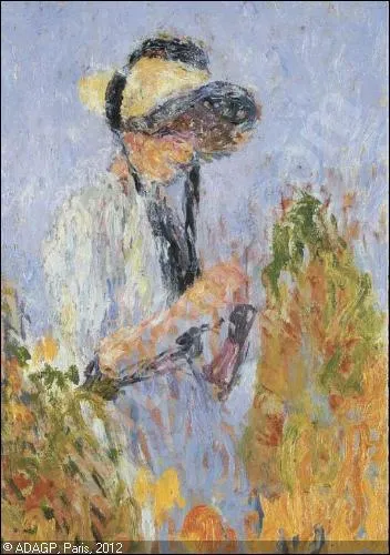 Qui a peint Femme au chapeau de paille ?