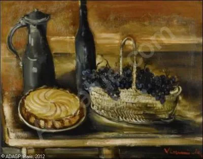 Qui a peint Panier de raisins ?