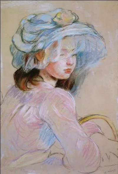 Qui a peint Fillette portant un panier ?