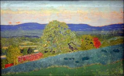 Les collines bleues.