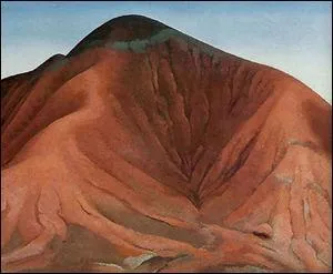 Les petites collines violettes.