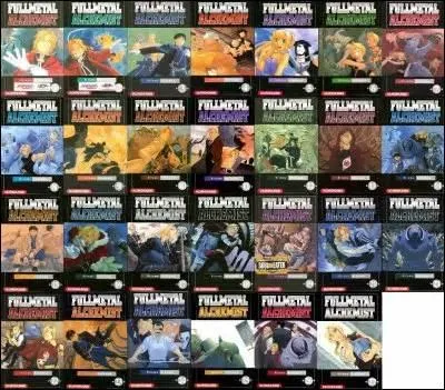 La srie Full Metal Alchemist se finit en 27 tomes.