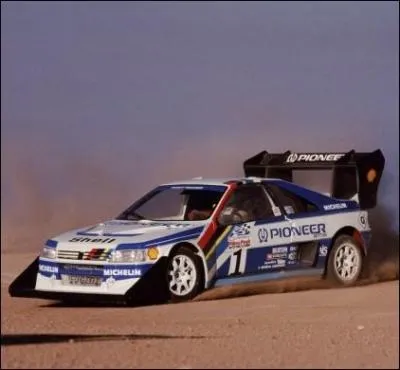 Trois ans plus tard, en 1988 c'est une voiture franaise, la Peugeot 405 T16 qui l'emporte, mais avec un pilote tranger... .