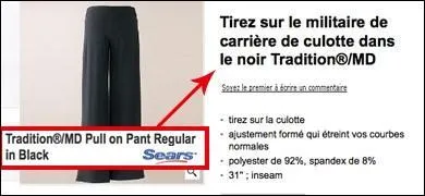 Pour finir, chers consommateurs...