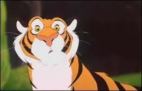Dans quel long-mtrage d'animation Disney ce tigre apparat-il ?