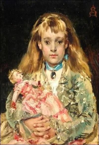 Qui a en peint cette fillette  la poupe ?