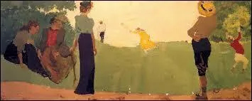 Qui a peint Un jeu de volants ?