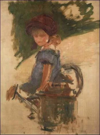 Qui a peint Julie assise sur un arrosoir ?