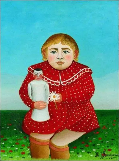 Qui a peint L'enfant  la poupe ?