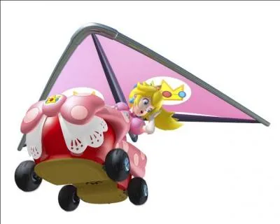 Quel est le kart emprunt par Peach ?
