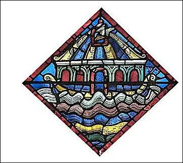 Que reprsente ce vitrail ?