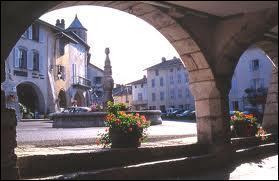 La commune d'Arinthod ( Jura ) est chef-lieu ...