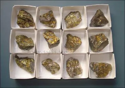 Comment s'appellent ces minerais ?