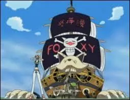 Quel est le nom du bateau de Foxy ?
