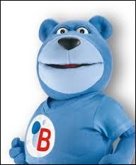 De quelle marque Bob l'ours bleu est-il la mascotte ?