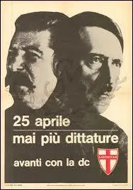 Quel parti politique italien a domin le pays de 1945  1993, soit seul, soit en passant des alliances avec des petits partis centristes ?