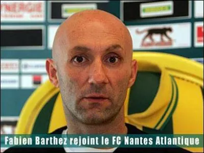 En 2007, le FC Nantes a recruté le goal, champion du monde en 1998, Fabien Barthez qui n'a joué que ... matchs.