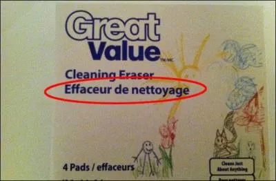 Bonne chance pour nettoyer votre gchis, car ce produit sert ...