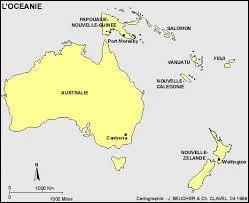 Drapeaux et Ocanie - Quel animal est prsent sur le drapeau de la Papouasie-Nouvelle-Guine ?