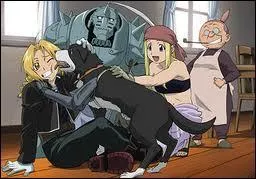 Dans  FMA  comment s'appelle le chien de Winry ?