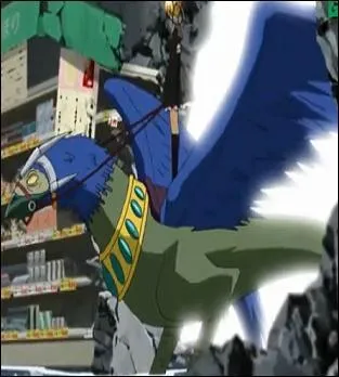 Dans  Beelzebub  comment se nomme l'oiseau de Hilda ?