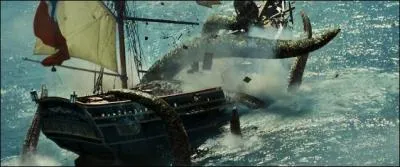 Dans "Pirates des Caraïbes : le secret du coffre maudit ", pour quelle raison le capitaine du "Hollandais Volant", Davy Jones, décide-t-il d'attaquer un navire marchand sur lequel s'est réfugié William Turner ?