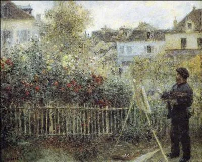 Qui a peint Monet peignant  Argenteuil ?
