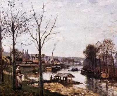 Qui a peint Le lavoir  Bougival ?