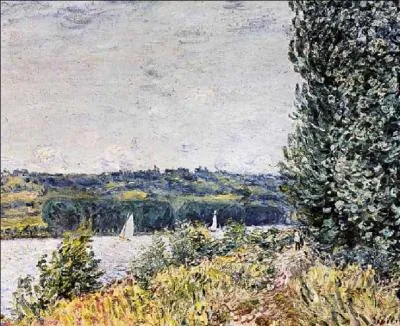 Qui a peint Les rives de la Seine Rafales de vent ?