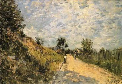 Qui a peint Chemin montant ?